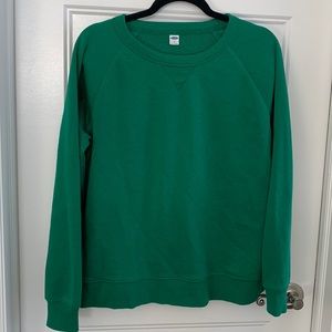 Green old Navy sweatshirt